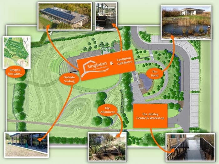 Singleton Environment Centre Map