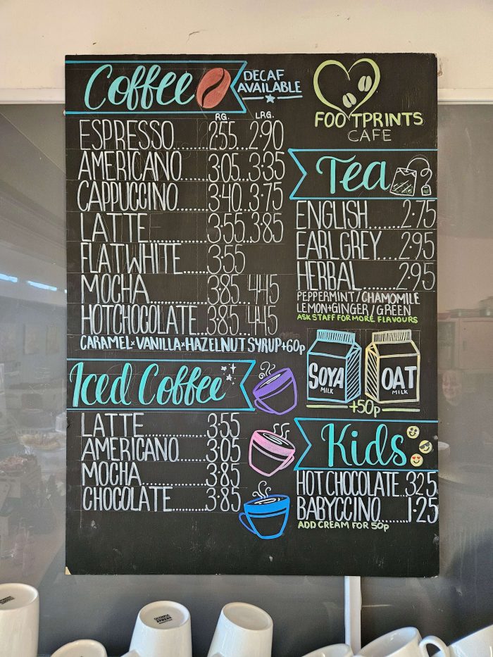 Drinks prices